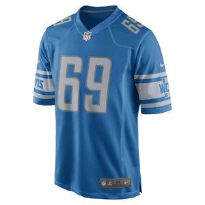 Anthony Zettel Detroit Lions Nike Game Jersey - Blue