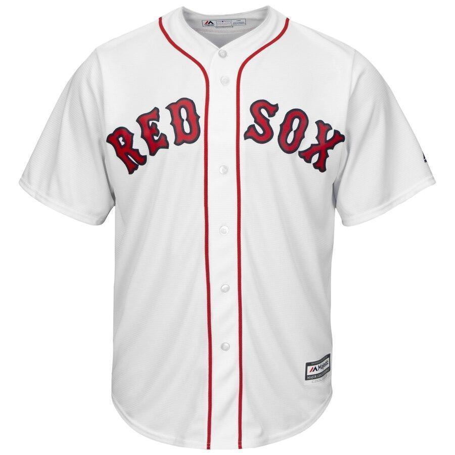 David Ortiz Boston Red Sox Majestic Home Official Cool Base Player Jersey - White