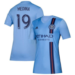 Jesus Medina New York City FC 2019 Primary Player Jersey - Blue