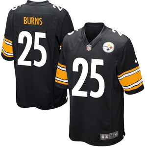 Artie Burns Pittsburgh Steelers Nike Game Jersey - Black