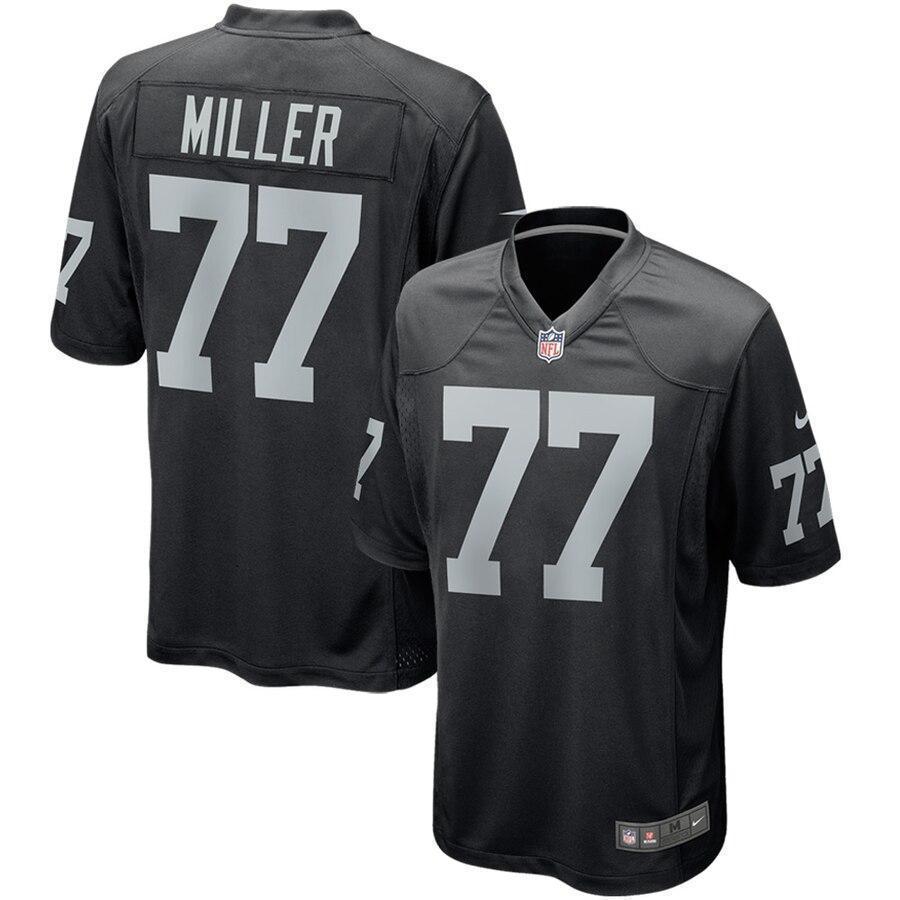 Kolton Miller Oakland Raiders Nike Game Jersey - Black