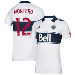 Fredy Montero Vancouver Whitecaps FC 2019 Hoop Player Jersey – White