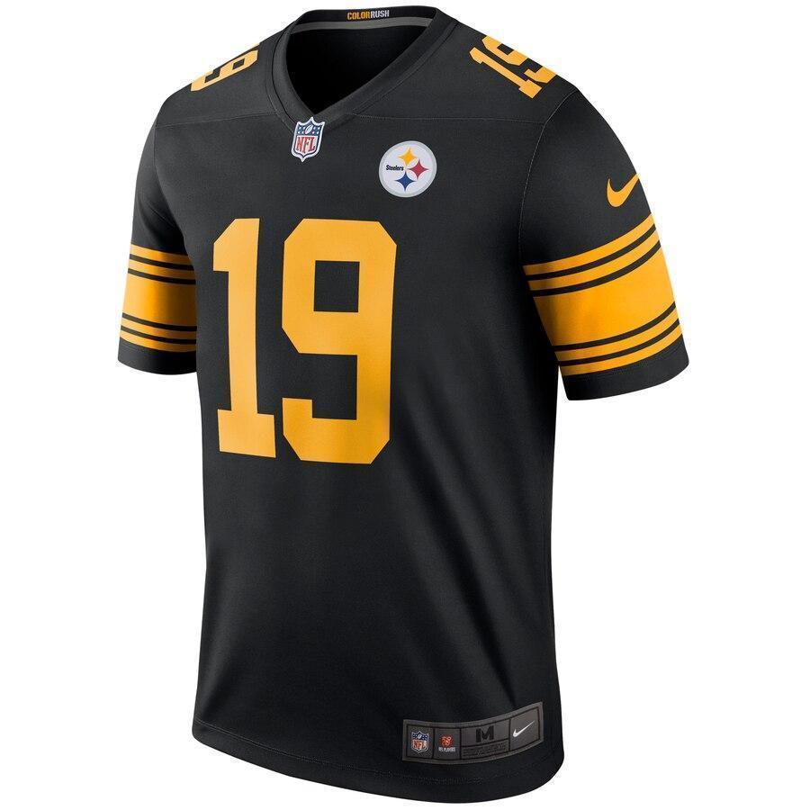 JuJu Smith-Schuster Pittsburgh Steelers Nike Color Rush Legend Player Jersey - Black