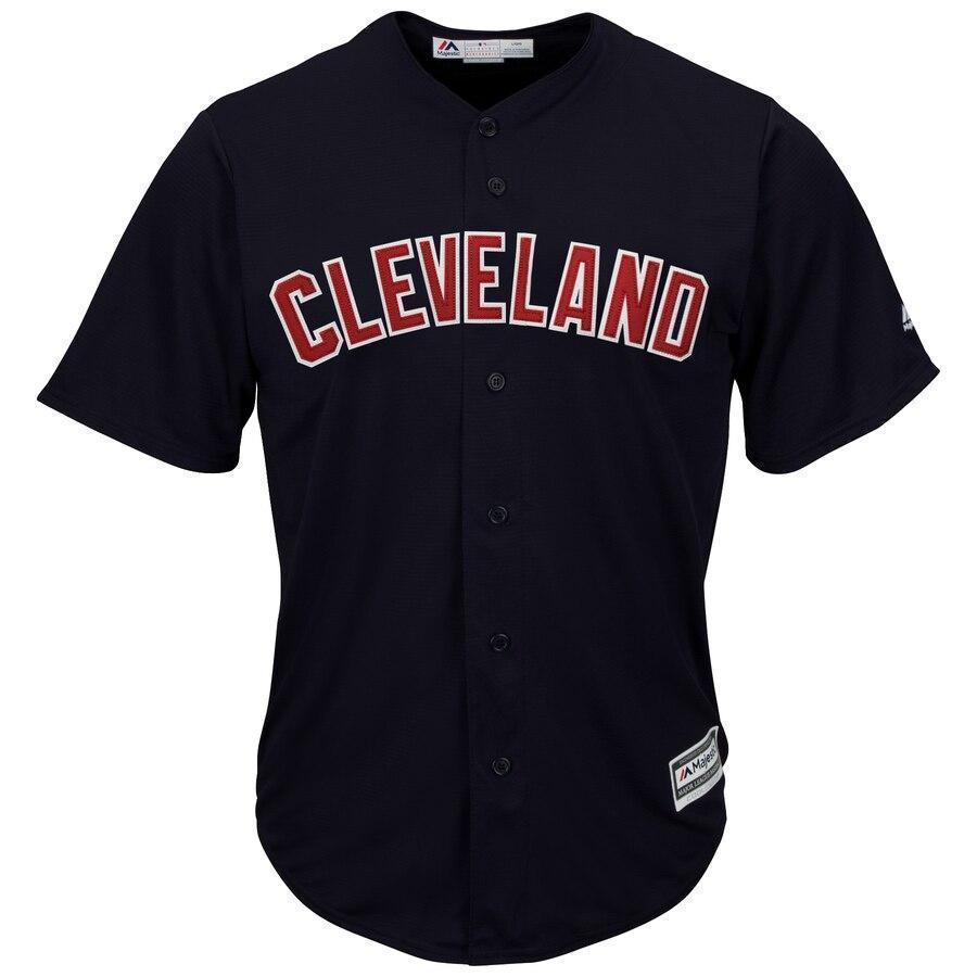 Cleveland Indians Majestic  Alternate Cool Base Replica Team Jersey - Navy