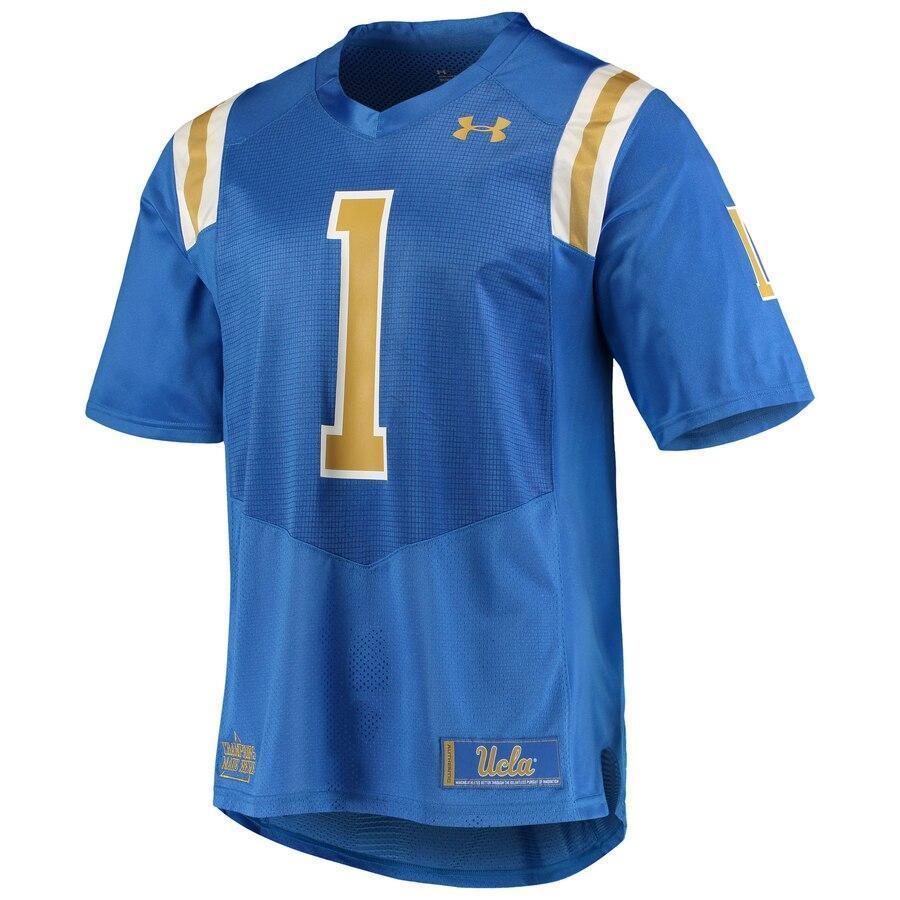 #1 UCLA Bruins Under Armour Team Replica Football Jersey - Blue