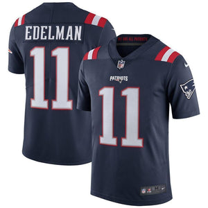 Julian Edelman New England Patriots Nike Vapor Untouchable Color Rush Limited Player Jersey - Navy