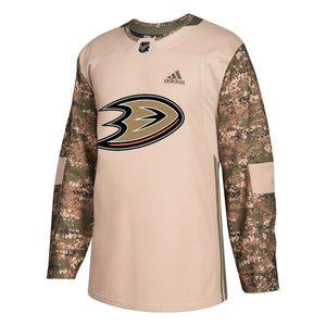 Anaheim Ducks adidas Veterans Day Practice Jersey - Camo