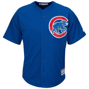 Javier Baez Chicago Cubs Majestic Alternate Official Cool Base Player Jersey - Royal/White