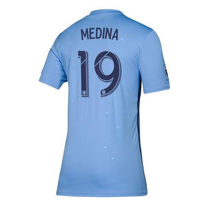 Jesus Medina New York City FC 2019 Primary Player Jersey - Blue