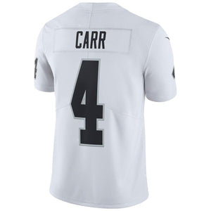 Derek Carr Oakland Raiders Nike Vapor Untouchable Limited Player Jersey - White