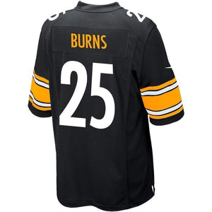 Artie Burns Pittsburgh Steelers Nike Game Jersey - Black