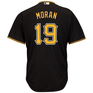 Colin Moran Pittsburgh Pirates Majestic Alternate Cool Base Player Jersey – Black