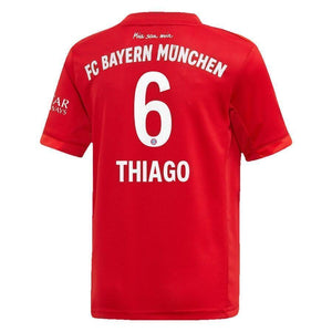 Thiago Alcântara Bayern Munich Home Soccer Jersey 2019-20 Jersey – Red