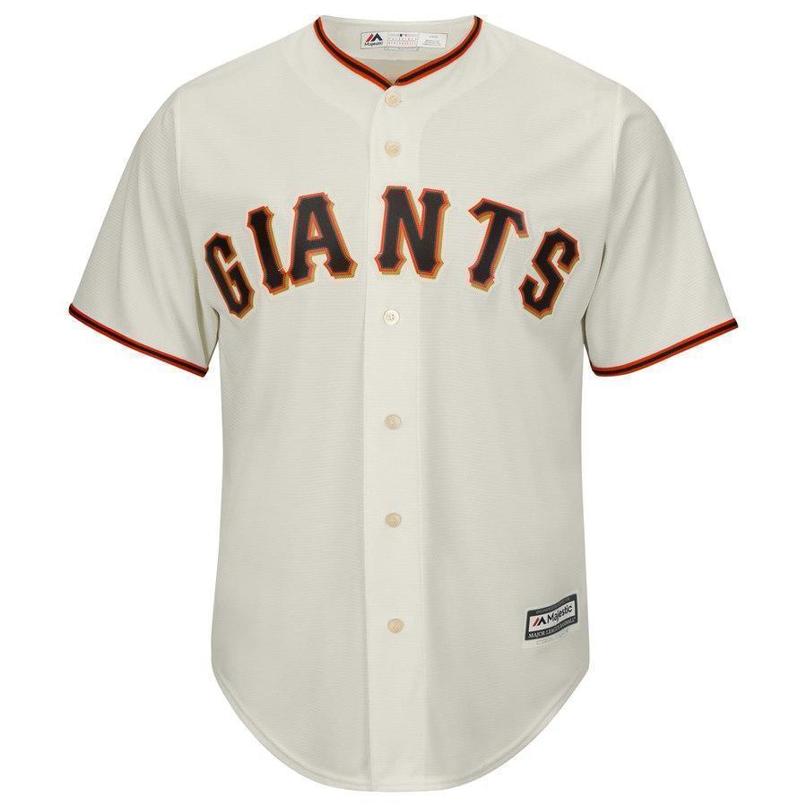 Buster Posey #28 San Francisco Giants Majestic Big & Tall Cool Base Player Jersey - Cream