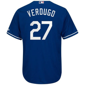 Alex Verdugo Los Angeles Dodgers Majestic Home Official Cool Base Player Jersey - Royal