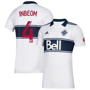 Inbeom Hwang Vancouver Whitecaps FC 2019 Hoop Player Jersey – White