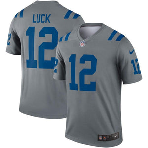 Andrew Luck Indianapolis Colts Nike Inverted Legend Jersey - Gray