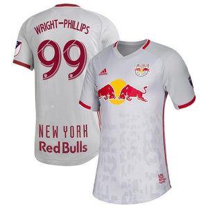 Bradley Wright-Phillips New York Red Bulls 2019 Primary Player Jersey – Gray