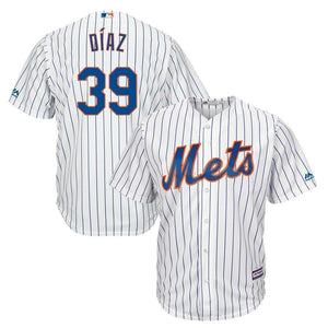 Edwin Diaz New York Mets Majestic Home Cool Base Player Jersey – White