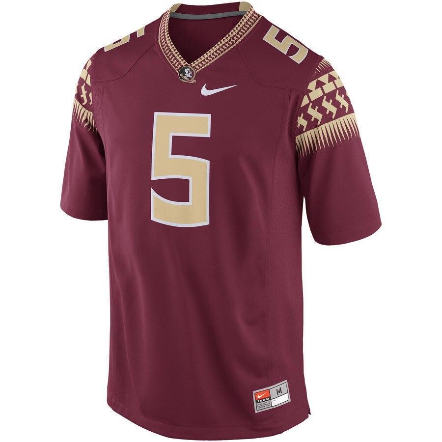 Jameis Winston Florida State Seminoles Nike Alumni Football Game Jersey - Garnet