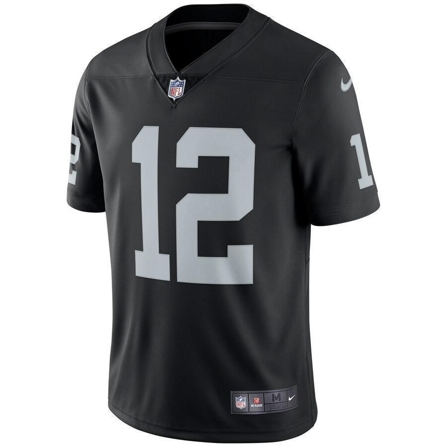 Ken Stabler Oakland Raiders Nike Retired Player Vapor Untouchable Limited Throwback Jersey - Black