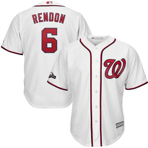 Anthony Rendon Washington Nationals Majestic 2019 Postseason Official Cool Base Player Jersey - White