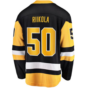 Juuso Riikola Pittsburgh Penguins Fanatics Branded Home Breakaway Player Jersey - Black