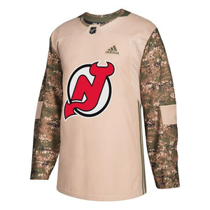 New Jersey Devils adidas Veterans Day Practice Jersey - Camo