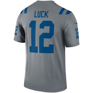 Andrew Luck Indianapolis Colts Nike Inverted Legend Jersey - Gray