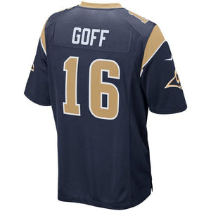 Jared Goff Los Angeles Rams Nike Player Game Jersey - Navy