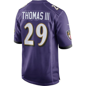 Earl Thomas Baltimore Ravens Nike Game Jersey - Purple