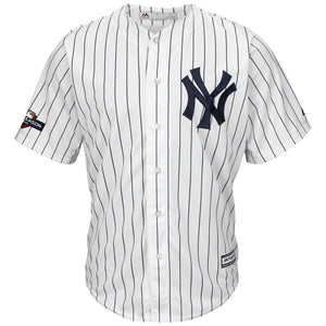 DJ LeMahieu New York Yankees Majestic 2019 Postseason Official Cool Base Player Jersey - White/Navy