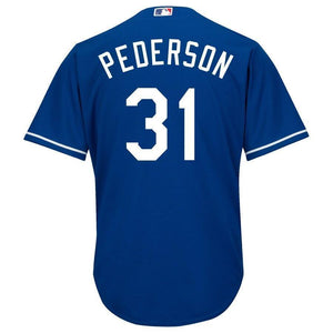 Joc Pederson Los Angeles Dodgers Majestic Official Cool Base Player Jersey - Royal