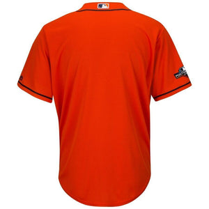 Houston Astros Majestic 2019 Postseason Official Cool Base Team Jersey - Orange