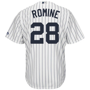 Austin Romine New York Yankees Majestic Home Cool Base Replica Player Jersey - White