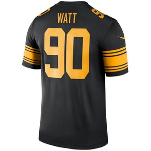 T.J. Watt Pittsburgh Steelers Nike Color Rush Legend Player Jersey - Black