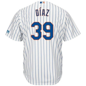 Edwin Diaz New York Mets Majestic Home Cool Base Player Jersey – White