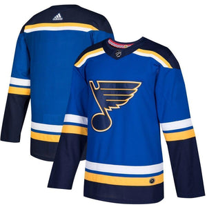 St. Louis Blues adidas Home Blank Jersey - Blue