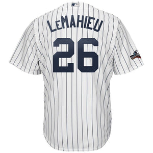 DJ LeMahieu New York Yankees Majestic 2019 Postseason Official Cool Base Player Jersey - White/Navy