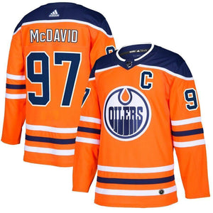 Connor McDavid Edmonton Oilers adidas Player Jersey - Orange