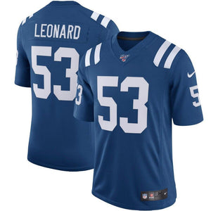 Darius Leonard Indianapolis Colts Nike NFL 100 Vapor Limited Jersey - Royal