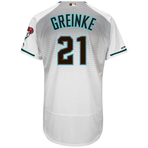 Zack Greinke Arizona Diamondbacks Majestic Alternate Collection Flex Base Player Jersey