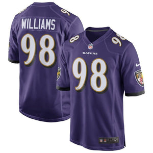 Brandon Williams Baltimore Ravens Nike Game Jersey - Purple