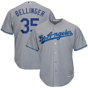 Cody Bellinger Los Angeles Dodgers Majestic Cool Base Player Jersey - Royal/Gray