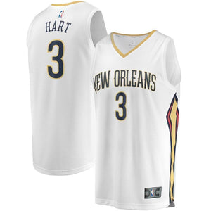 Josh Hart New Orleans Pelicans Fanatics Branded Fast Break Jersey White - Association Edition