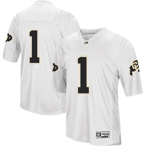 Colorado Buffaloes Colosseum Football Jersey – White