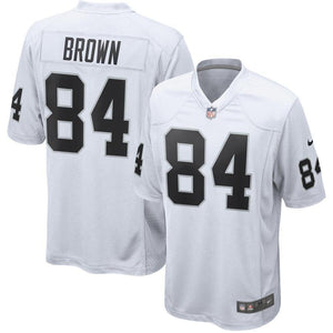 Antonio Brown Oakland Raiders Nike Game Jersey - White