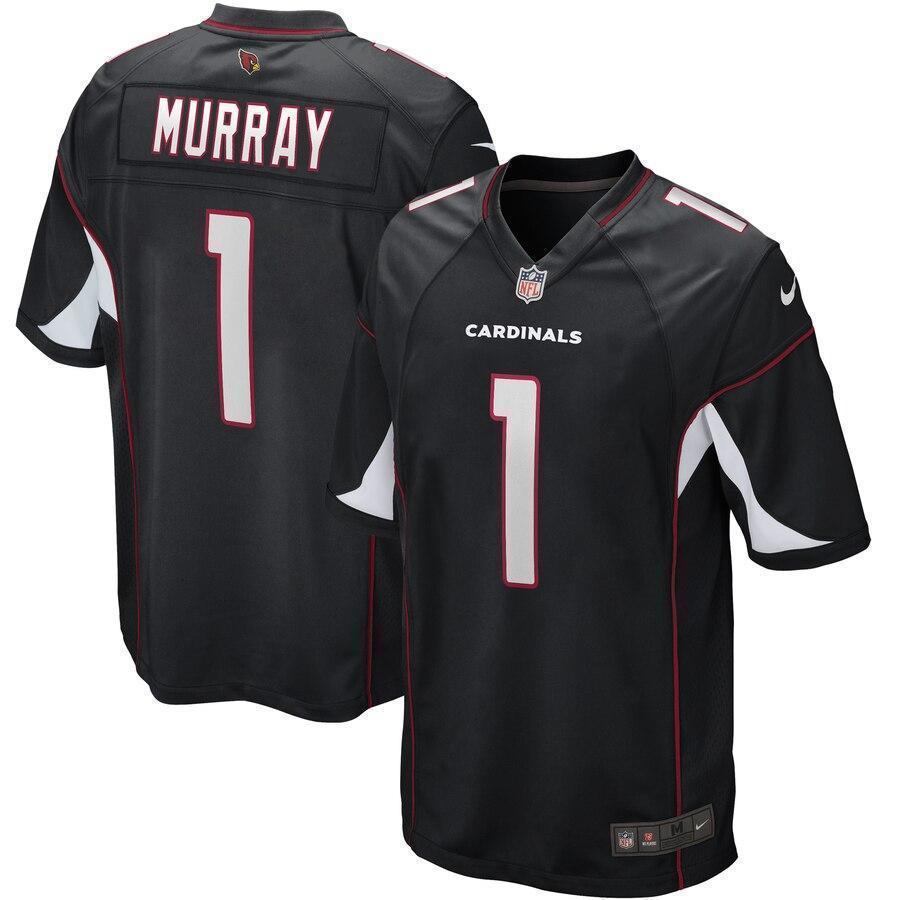 Kyler Murray Arizona Cardinals 2019 NFL Draft First Round Pick Game Jersey – Black