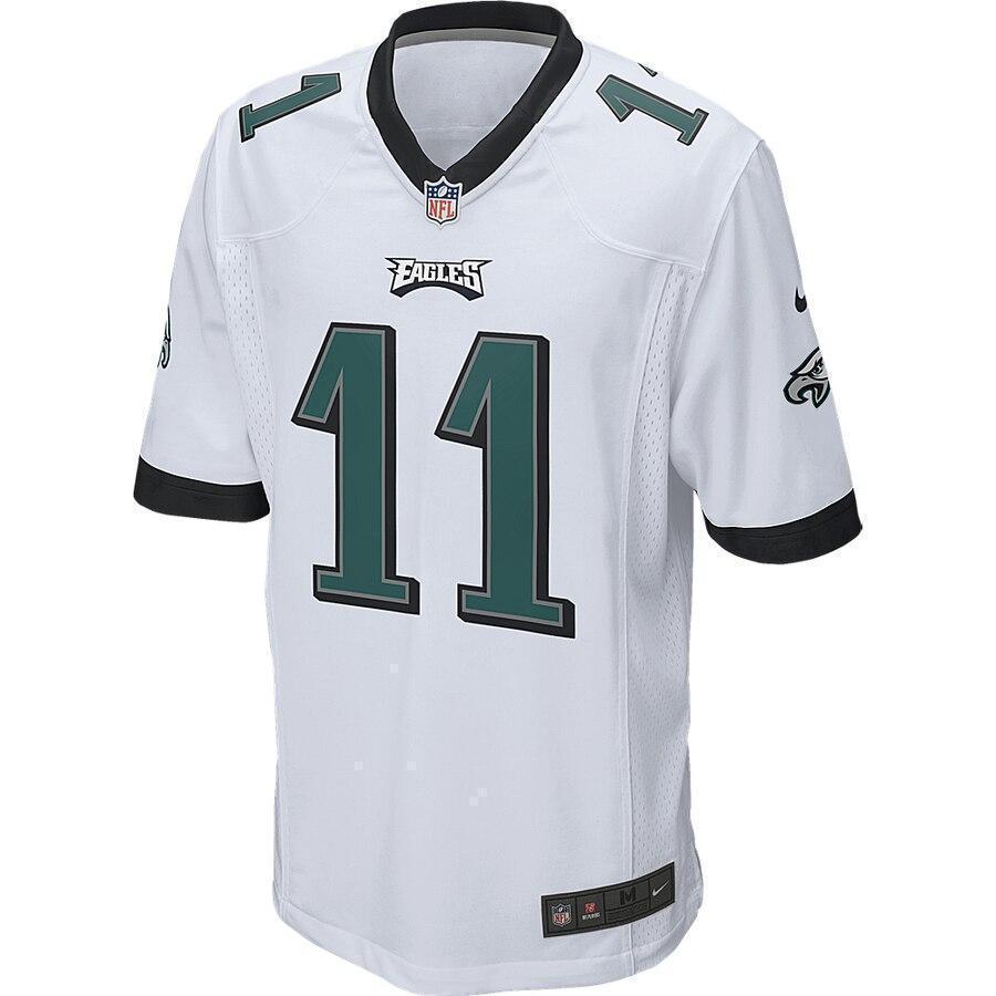 Carson Wentz Philadelphia Eagles Nike Game Jersey - White