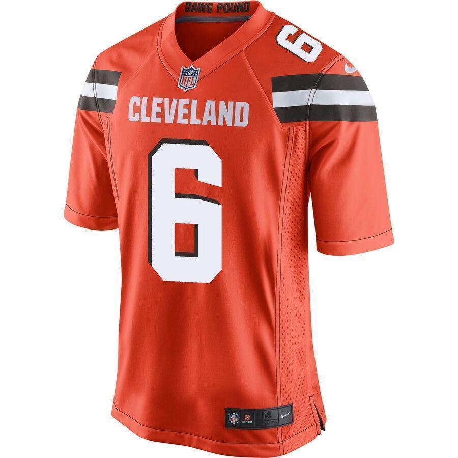 Baker Mayfield Cleveland Browns Nike Game Jersey - Orange